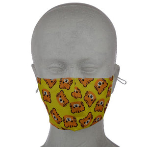 Cutiemals Tiger Reusable Face Mask / Covering - Small