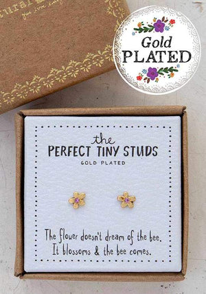 Natural Life Perfect Tiny Studs - Flower