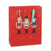 Red Nutcracker Gift Bag 33cm