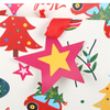 Nostalgic Christmas Print Gift Bag 23cm