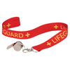 Lifeguard Baywatch Style Whistle on Lanyard, Beach Parties, Pool Parties, 80's Festivals