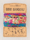 Natural Life Women's Boho Bandeau - Floral Border Boho Bandeau