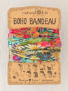 Natural Life Women's Boho Bandeau - Wildflower Border Boho Bandeau
