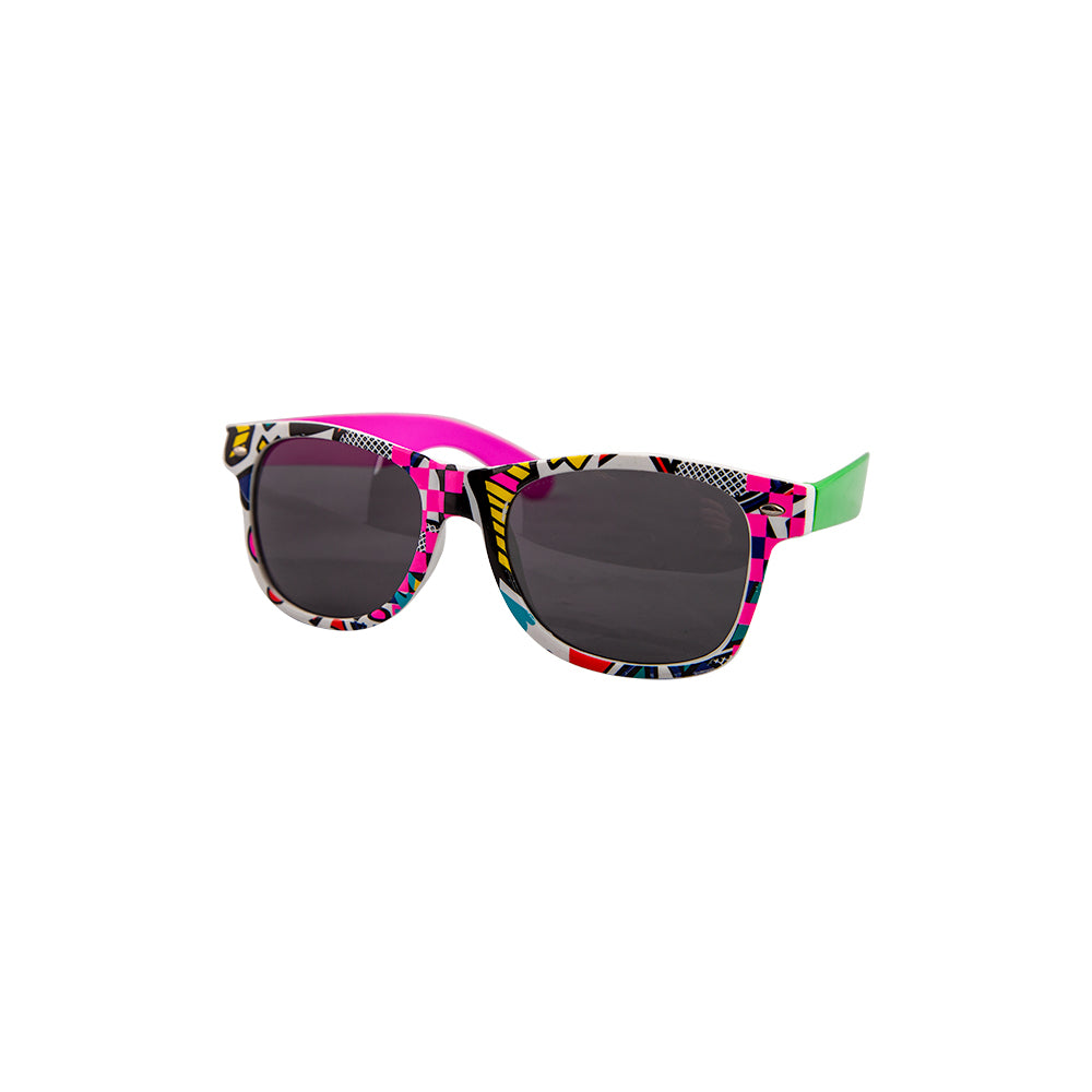 80's Retro Sunglasses, 80's Cartoon Style Shades – Festival Outlet UK