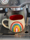 Natural Life Artisan Rainbow Coffee Mug - Cup of Gratitude