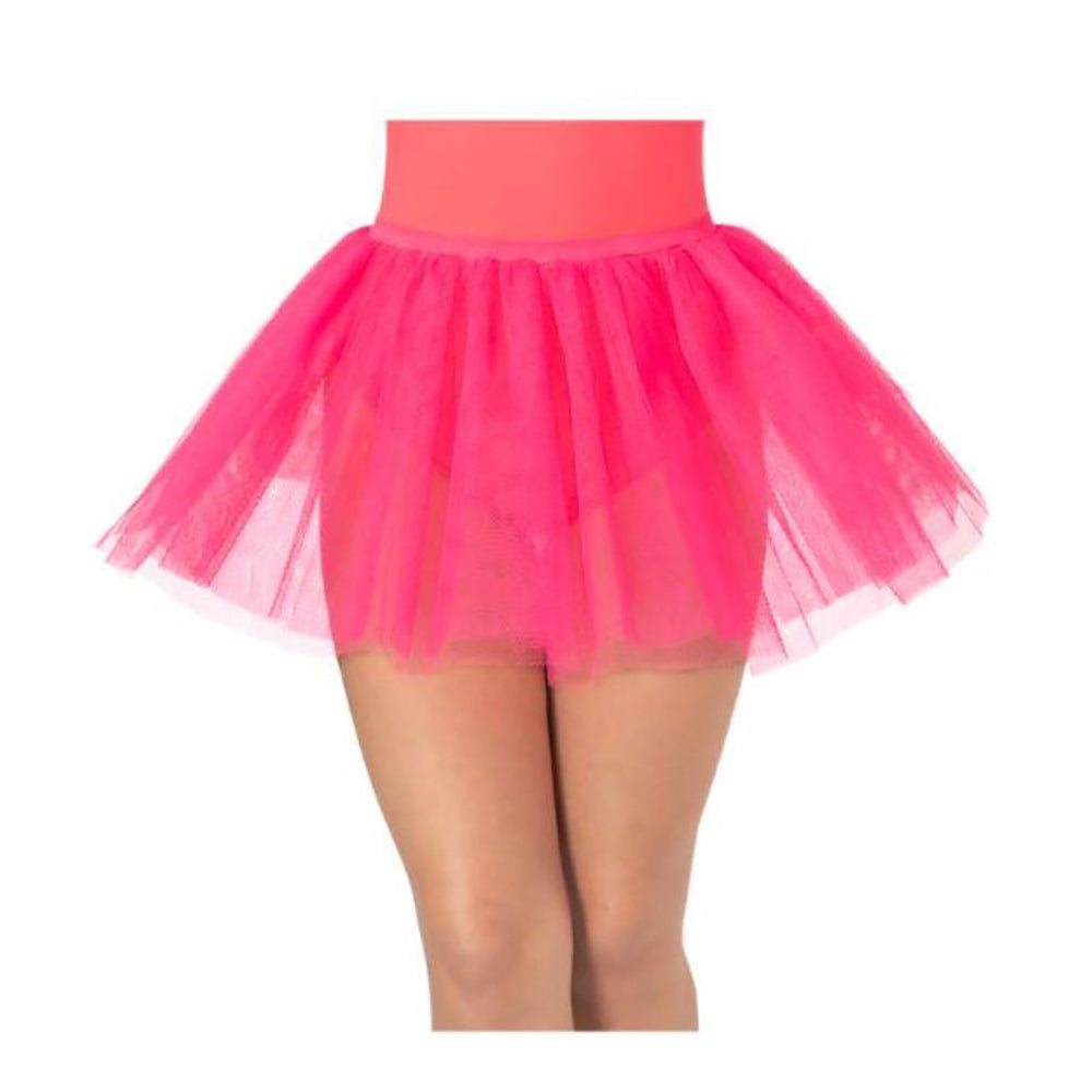 80's Retro Neon Pink Fishnet Tutu 3 layer 80's Retro Neon Pink Fishnet Tutu 3 layer