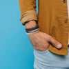Unisex Festival & Surf Stacker Bracelet / Wristband Set. Adjustable. (WBST15)