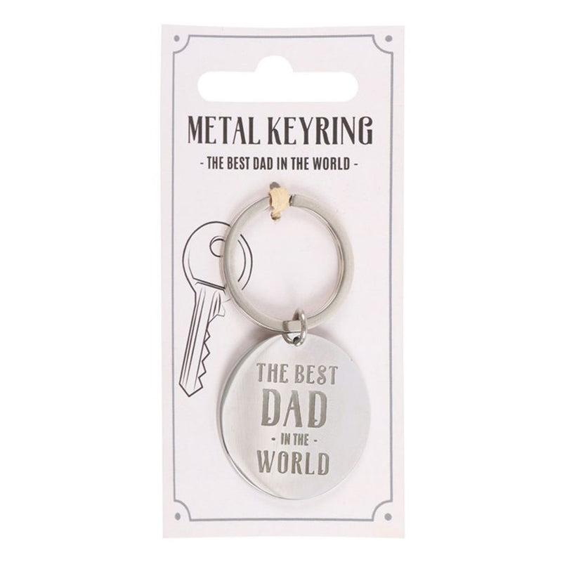 Best Dad in the World Keyring