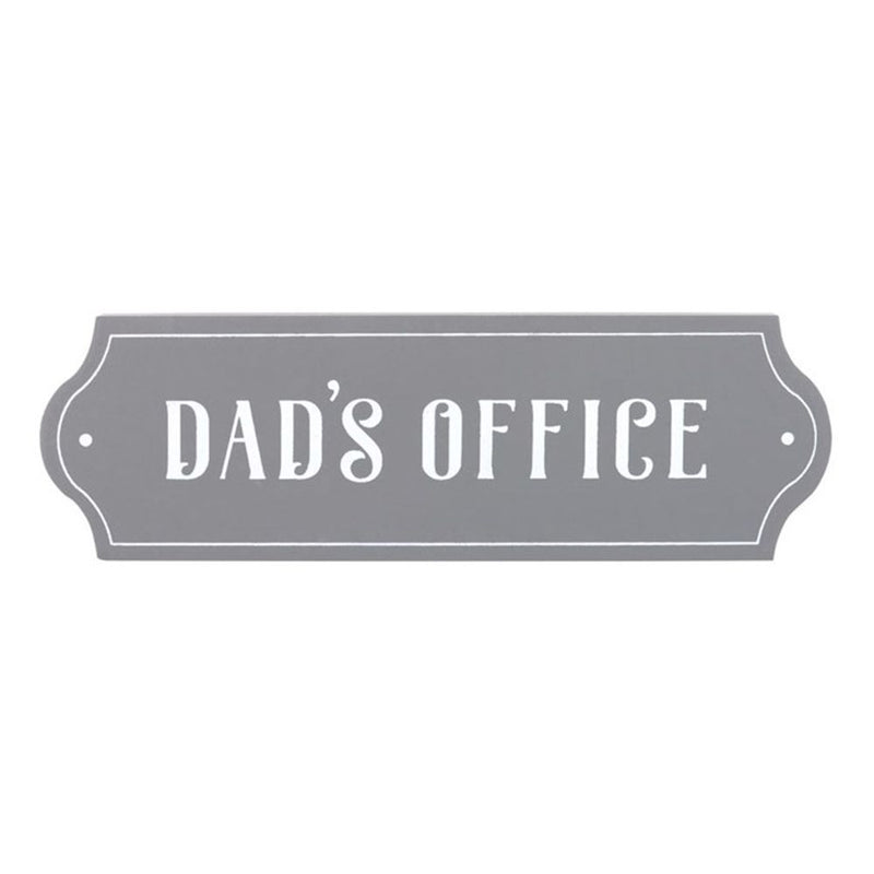Dad's Office Wall Plaque