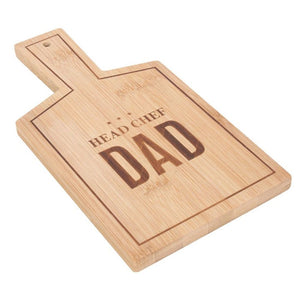 Head Chef Dad Bamboo Serving Board