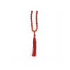 Grounding Rosewood & Red Jasper Mallah Necklace