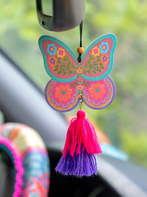 Natural Life Butterfly Vehicle Air Freshener