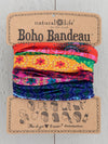 Natural Life Women's Boho Bandeau Multi Stripe Boho Bandeau
