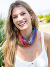 Natural Life Women's Boho Bandeau Rainbow Borders Boho Bandeau