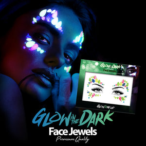 Glow in the Dark Face Jewels