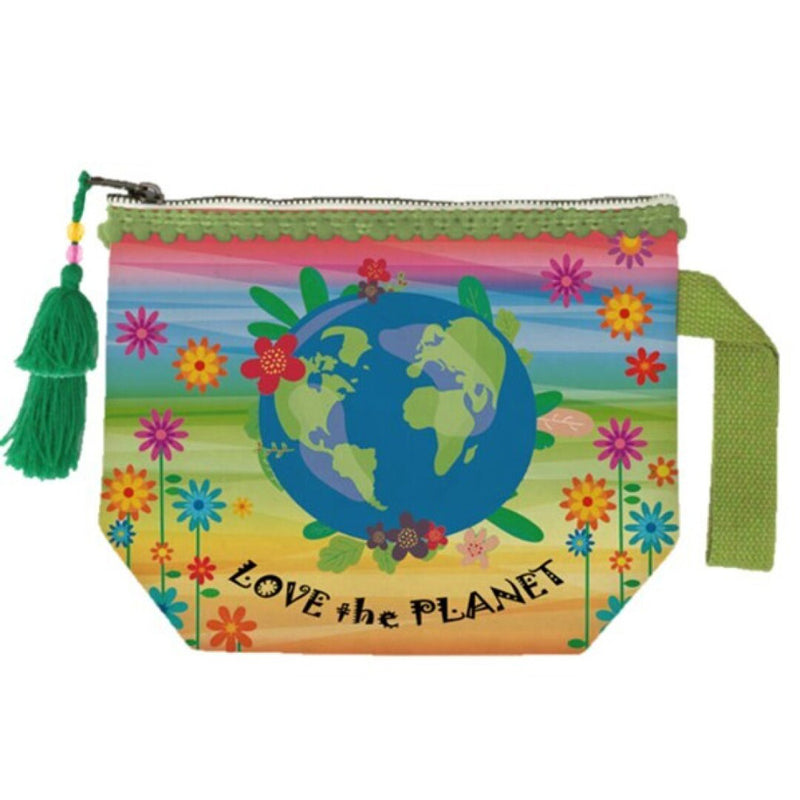 Natural Life Toiletry Pouch Bag - Love the planet