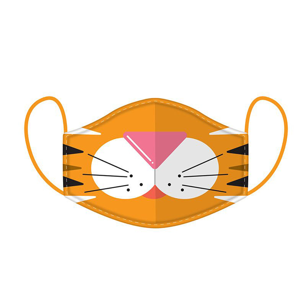 Cutiemals Tiger Reusable Face Mask / Covering - Large