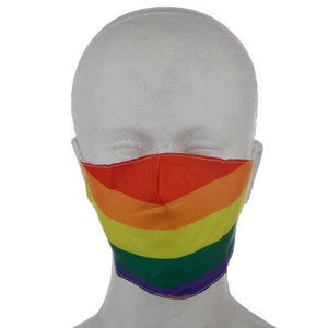 Rainbow Reusable Face Mask / Covering - Large