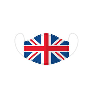 Great Britain Union Jack Flag Reusable Face Mask / Covering - Large