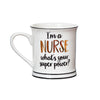 Sass & Belle I'm A Nurse What's Your Super Power Mug