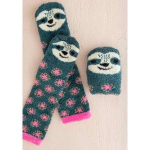 Natural Life Cozy Socks - Sloth