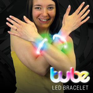 LED Flashing Jewellery Party Pack: LED Crazy Hair, Flashing Bracelet & Ring