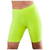 80's Neon Cycling Shorts, Neon Pink, Orange, Yellow, Black and Green