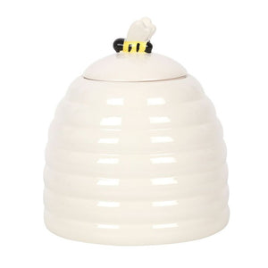 Bee Happy Ceramic Storage Jar