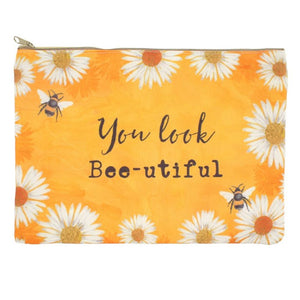 You Look Bee-utiful Makeup Pouch