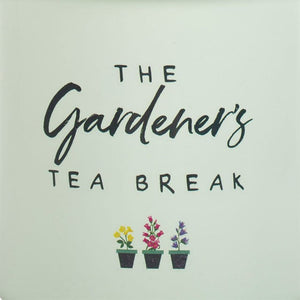 Gardener's Tea Break Enamel Mug