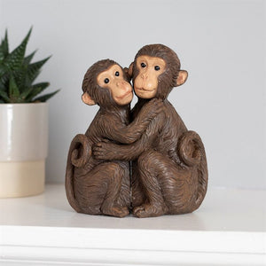 Monkey Couple Ornament